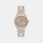 Women Quartz Grey Dial Analog Stainless Steel Watch SFKY00725