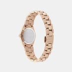 Women Quartz Burgundy Dial Analog Stainless Steel Watch SFKY00825