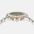 Kz-1927 Men Quartz Grey Dial Chronograph Stainless Steel Watch SFKZ01026