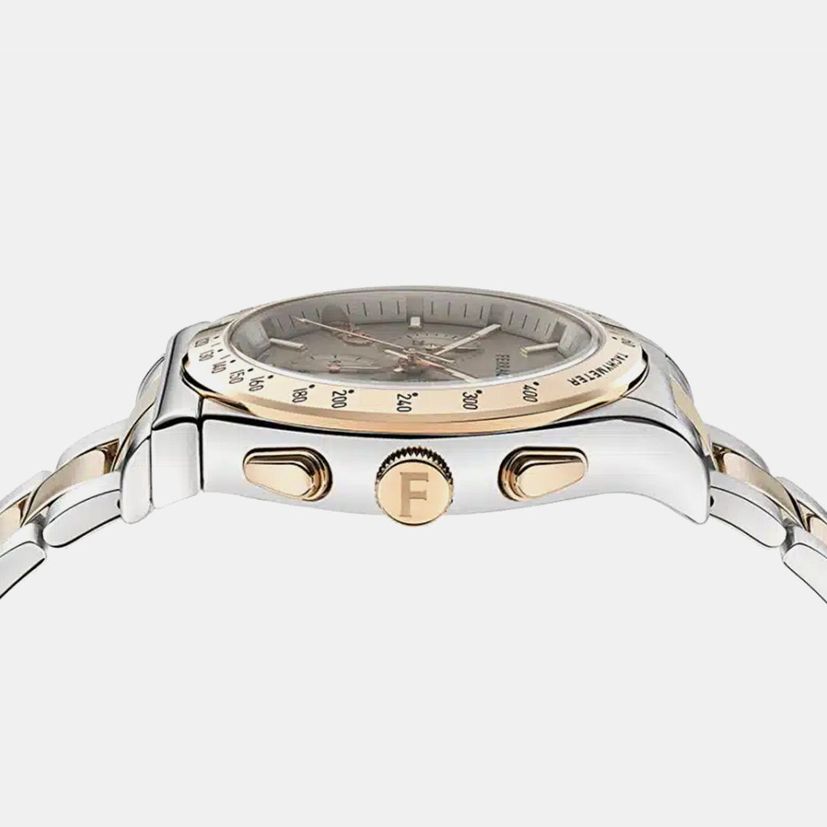 1927 Men Quartz Grey Dial Chronograph Stainless Steel Watch SFKZ01026
