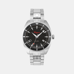 Ferragamo Round Black Analog watch