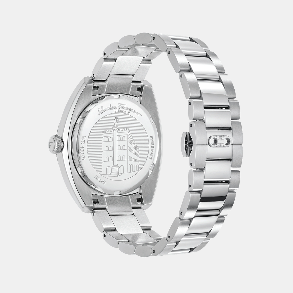 Ferragamo Round Quartz Analog Men watch