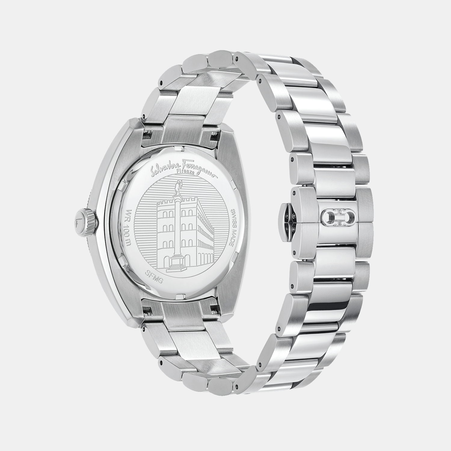 Ferragamo Round Quartz Analog Men watch