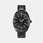Ferragamo Geometric Black Analog watch