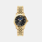 Salvatore Women Quartz Black Dial Analog Stainless Steel Watch SFMN00422