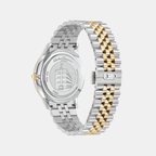 Ferragamo Men Round Silver watch