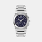 Men Quartz Blue Dial Chronograph Stainless Steel Watch SFMR00422