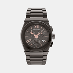 Ferragamo Round Dark Grey Chronograph watch