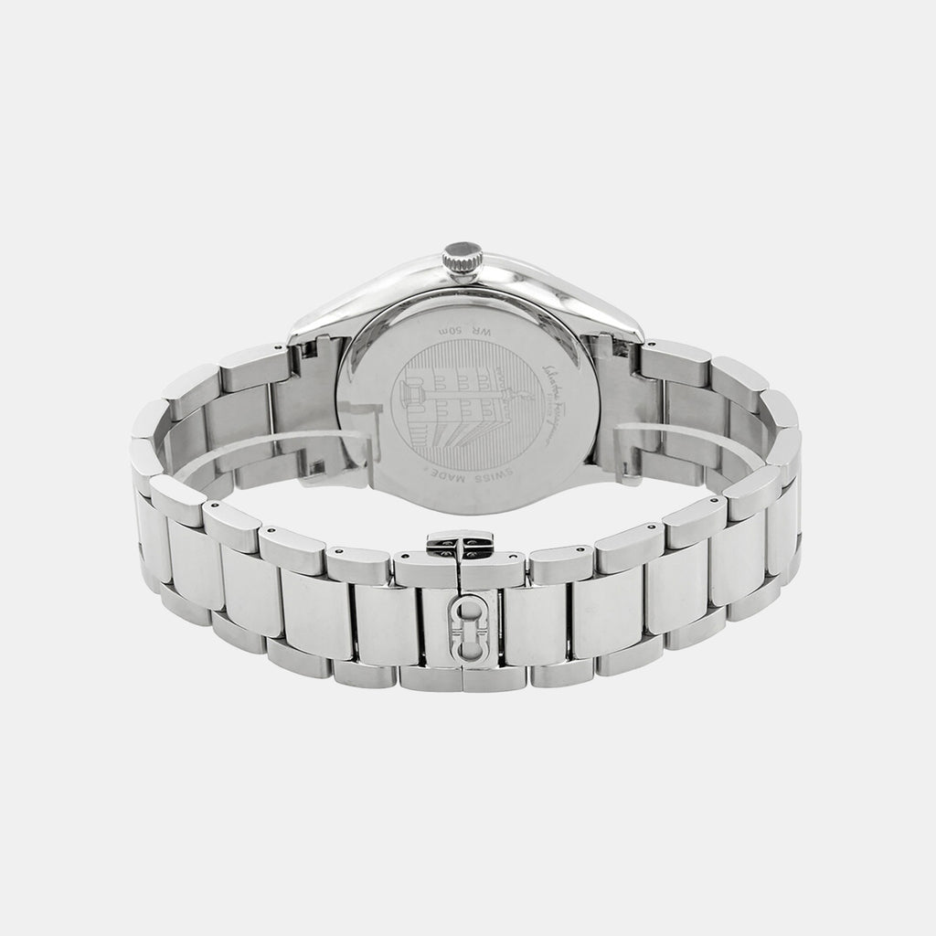 Men Quartz Blue Dial Analog Stainless Steel Watch SFMU00322