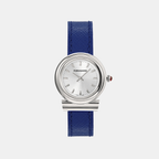 Ferragamo Round Silver Analog watch