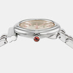 Mv-Gancini 28Mm Women Quartz Light Grey Dial Analog Stainless Steel Watch SFMV01223