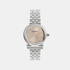 Gancini 28Mm Women Quartz Grey Dial Analog Stainless Steel Watch SFMV01223