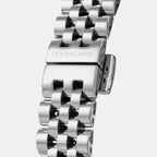 Gancini Women Quartz Silver Dial Analog Stainless Steel Watch SFMV01524