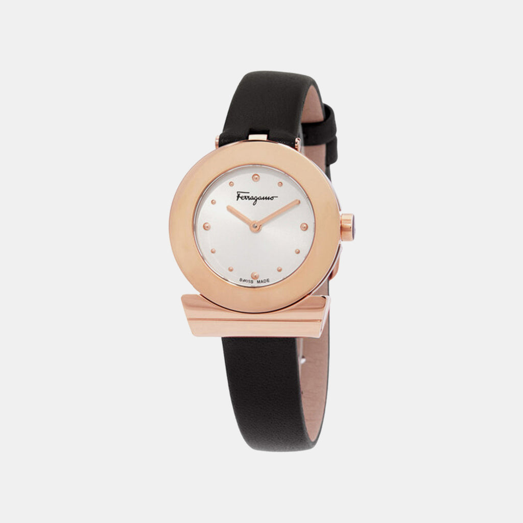 Gancino Women Quartz White Dial Analog Stainless Steel Watch SFPD02024