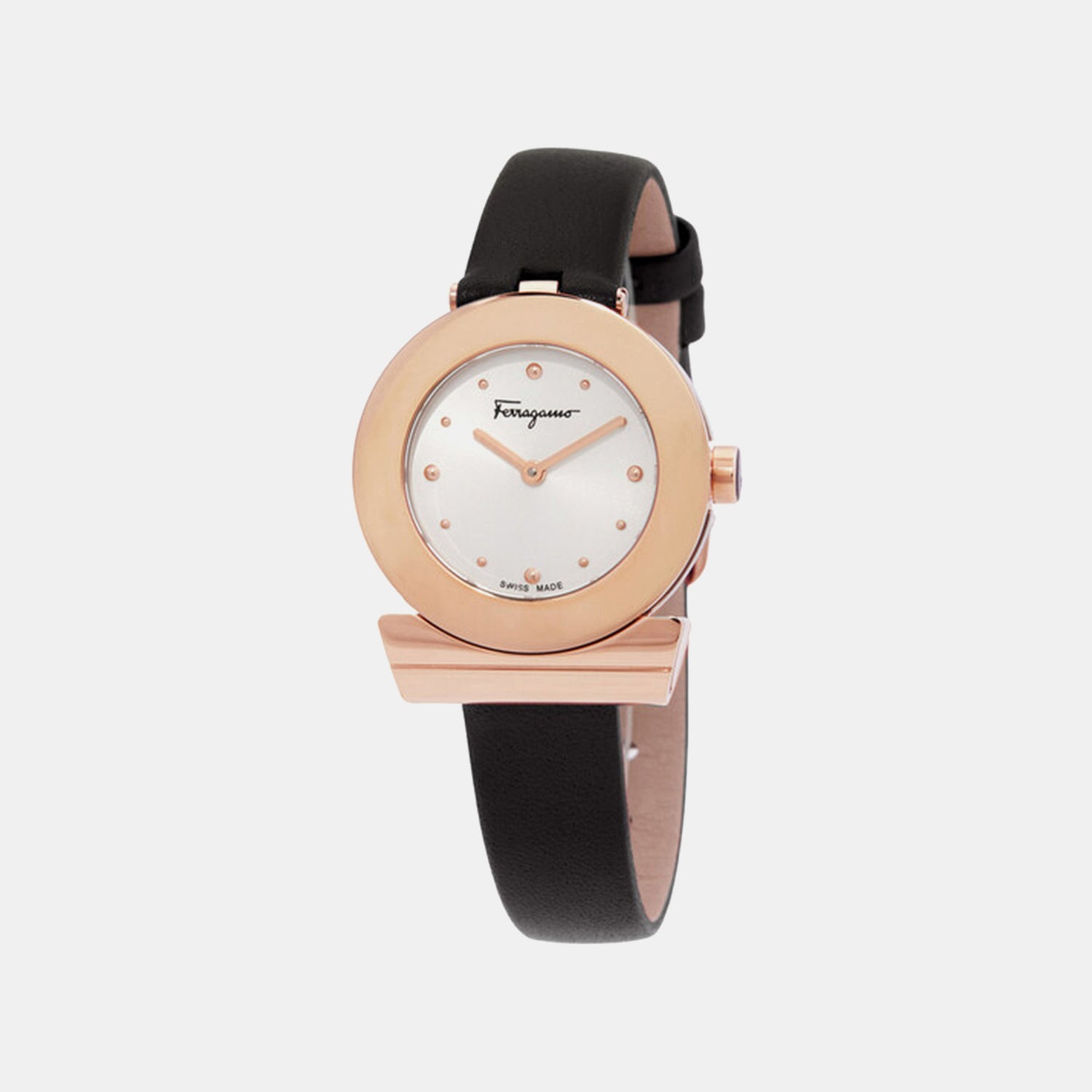 Gancino Women Quartz White Dial Analog Stainless Steel Watch SFPD02024