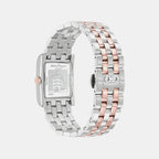 Men Quartz Blue Dial Analog Stainless Steel Watch SFRS00322