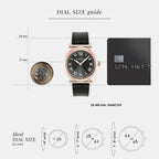 Women Quartz Black Dial Analog Leather Watch SFS000224