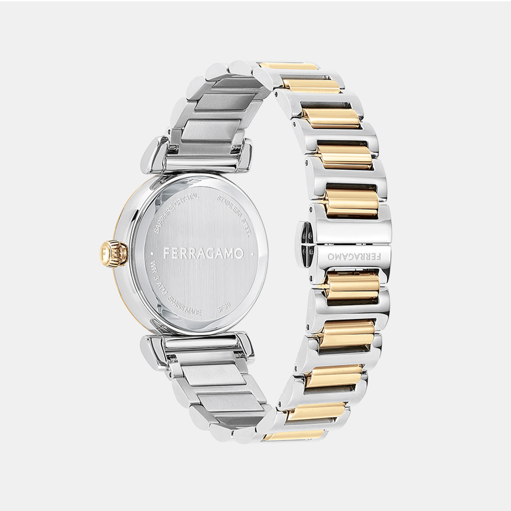 Ferragamo Women Round Green watch