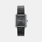 Ferragamo Geometric Black Analog watch