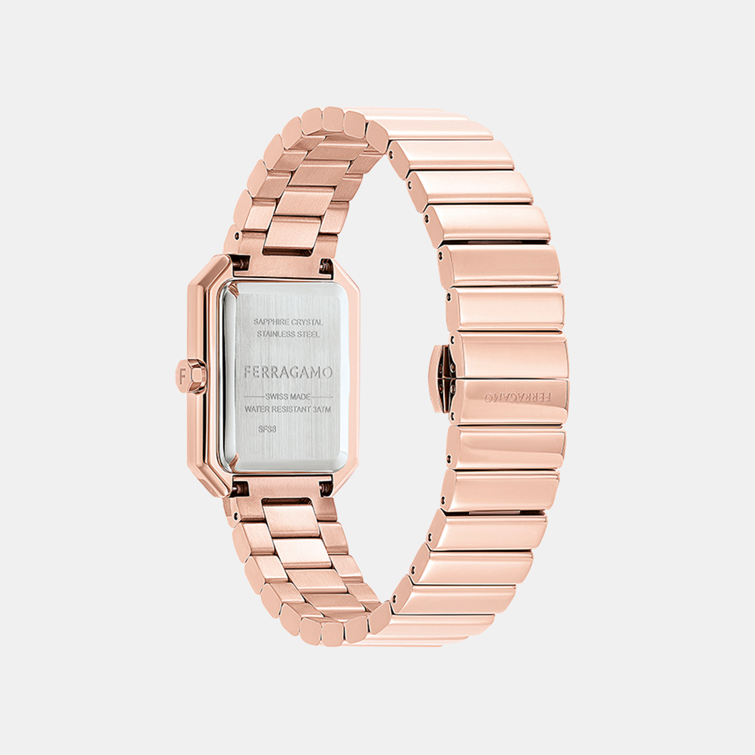 Ferragamo 33.5 mm Rectangular Quartz watch