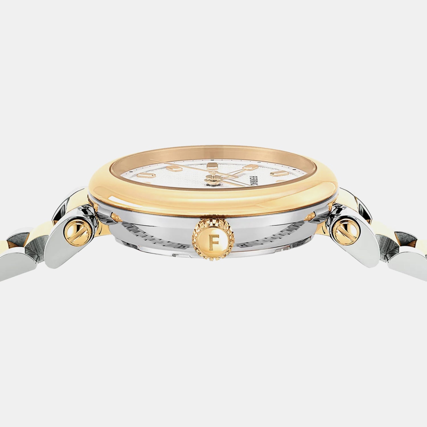 Se-Ferragamo Softy-Fw Women Quartz White Dial Analog Stainless Steel Watch SFSE00324