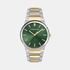 Ferragamo Round Green Analog watch