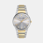 Ferragamo Round Silver Analog watch