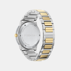Ferragamo Men Round Silver watch