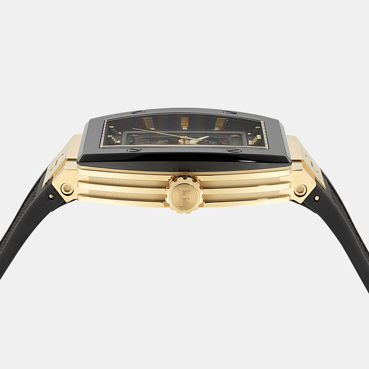 Ferragamo 42 mm Tonneau Automatic watch