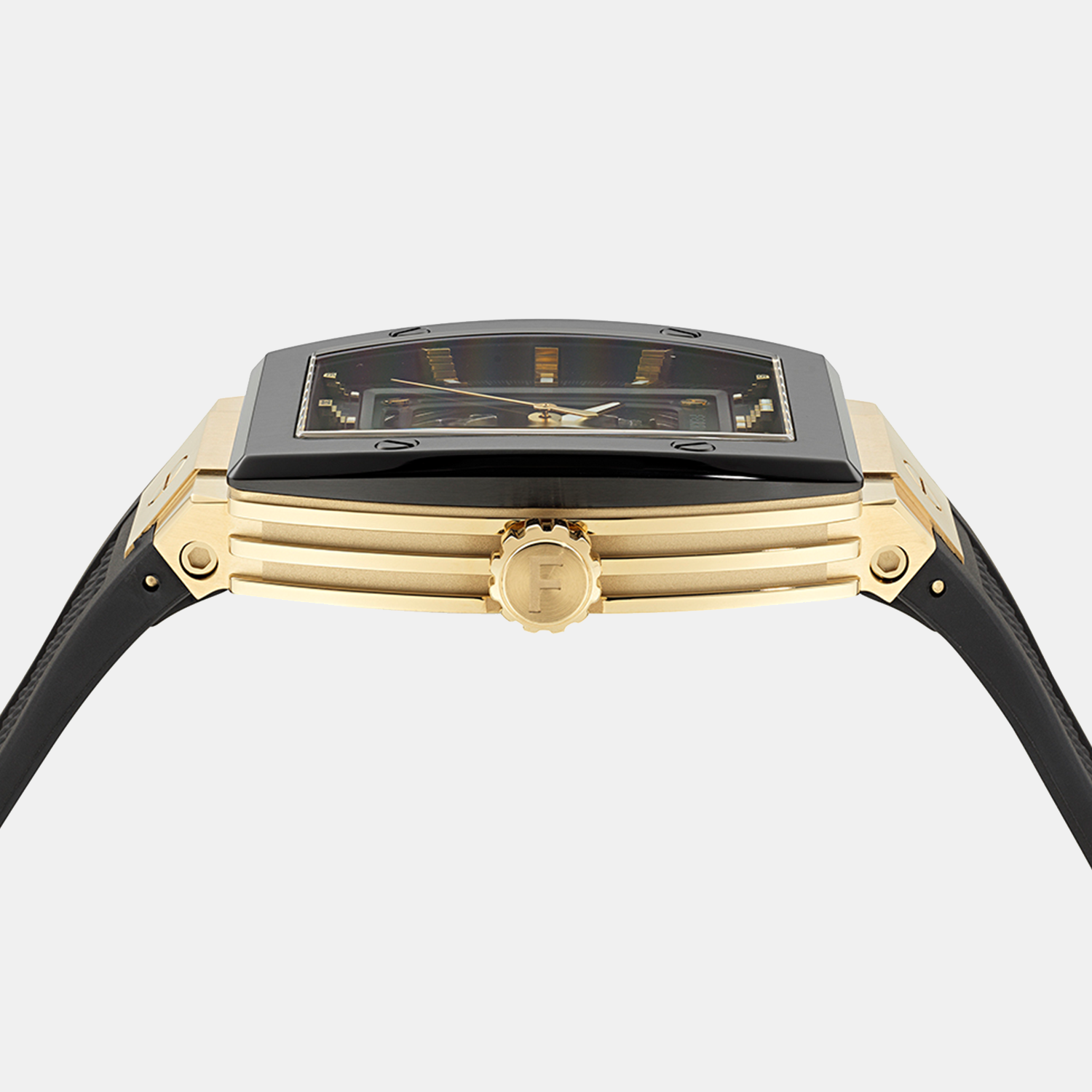 Ferragamo 42 mm Tonneau Automatic watch