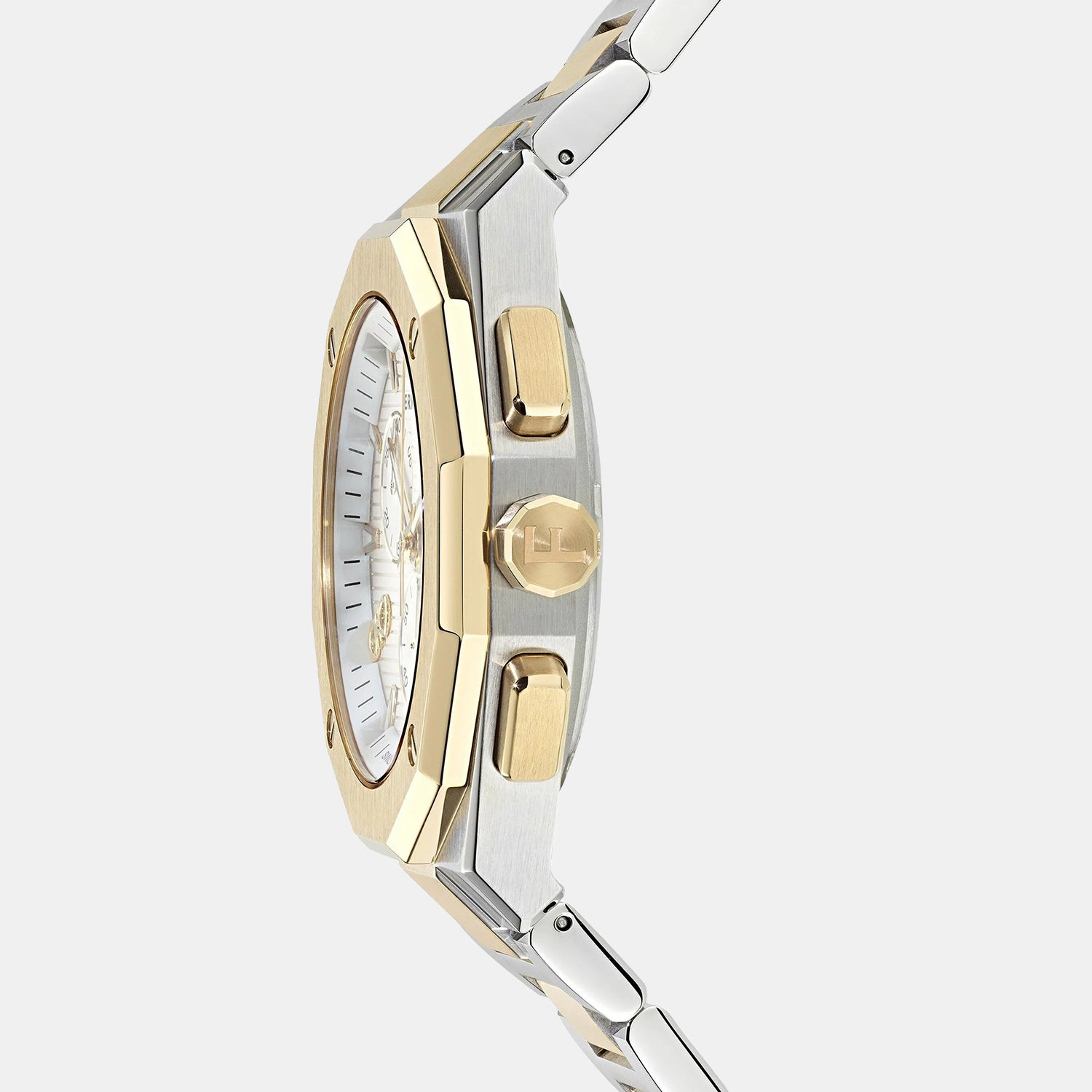 Versilia Men Quartz Champagne Dial Chronograph Stainless Steel Watch SFT600225