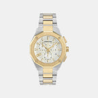 Versilia Men Quartz Champagne Dial Chronograph Stainless Steel Watch SFT600225