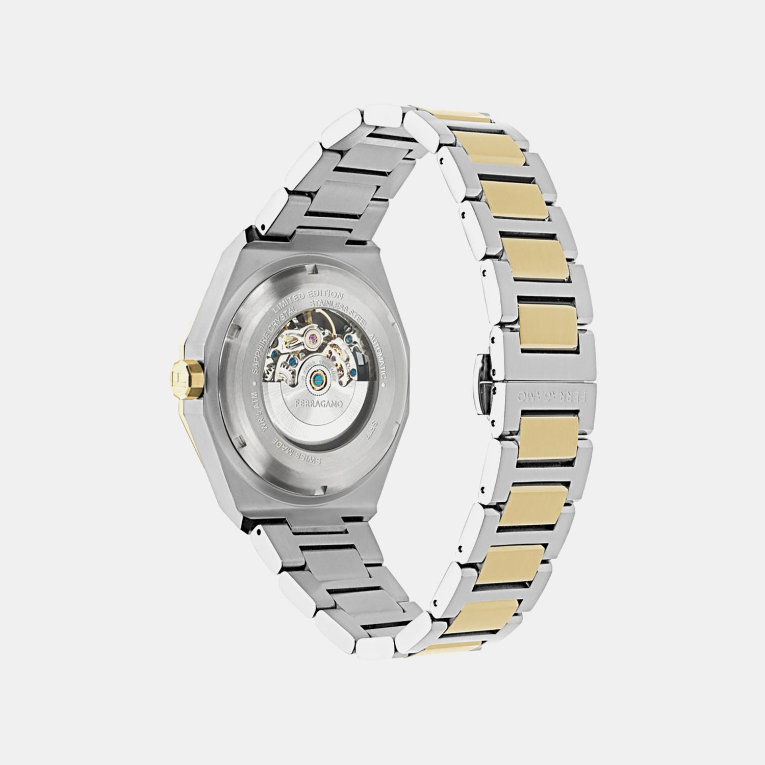 Men Automatic Silver Dial Analog Stainless Steel Watch SFT700225