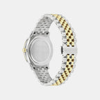 Men Quartz Green Dial Analog Stainless Steel Watch SFTB00424