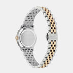 Women Quartz Grey Dial Analog Stainless Steel Watch SFTY00325