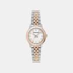 Women Quartz Grey Dial Analog Stainless Steel Watch SFTY00325