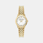 Pair Duo Women Quartz White Dial Analog Stainless Steel Watch SFTY00425