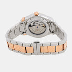 Men Automatic Black Dial Analog Stainless Steel Watch SFU800424