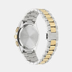 Men Quartz Green Dial Chronograph Stainless Steel Watch SFVA00424