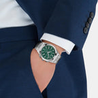 Va-vega Men Quartz Green Dial Chronograph Stainless Steel Watch SFVA00825