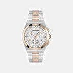 Vega Men Quartz Silver Dial Chronograph Stainless Steel Watch SFVA00925