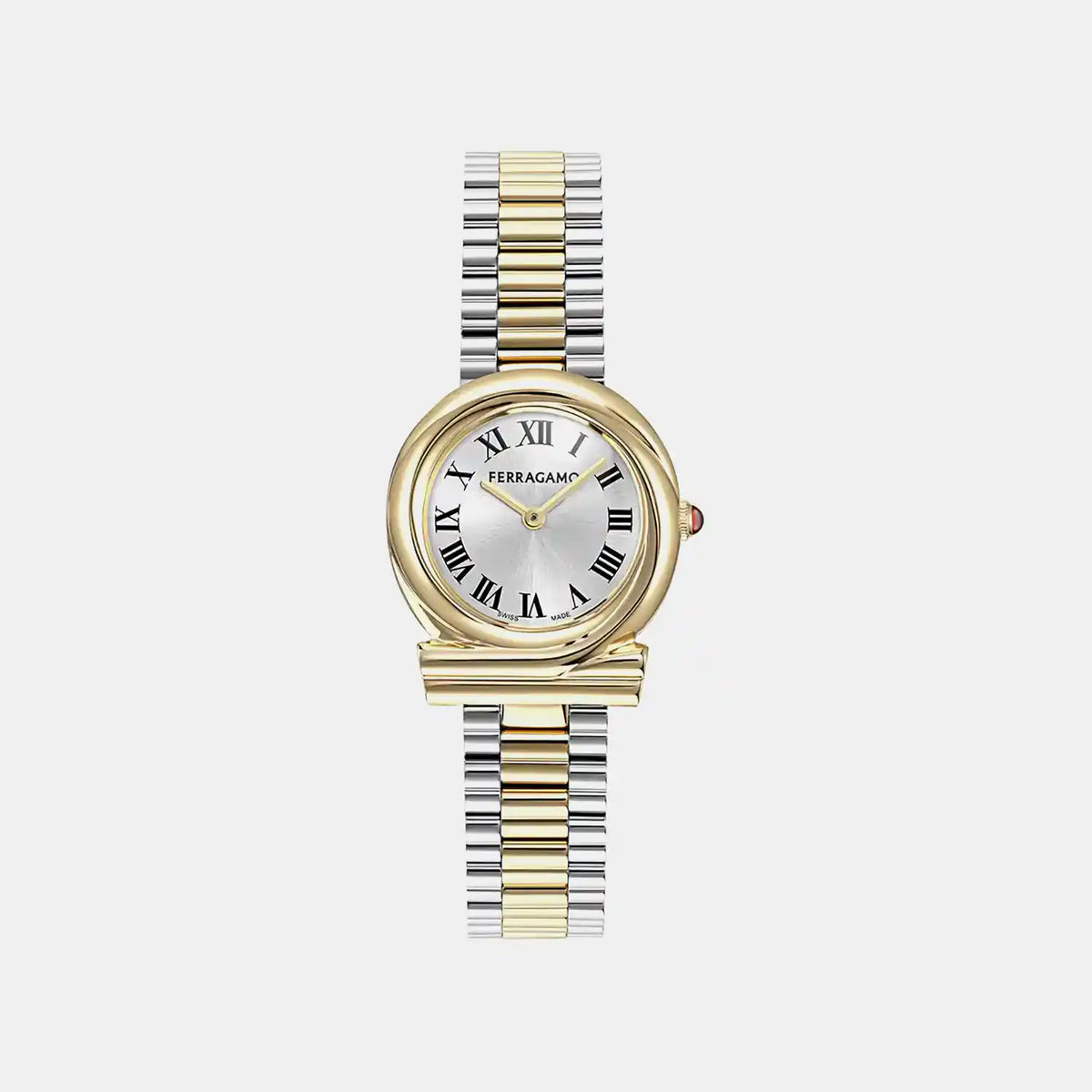 Women Quartz Silver Dial Analog Stainless Steel Watch SFVB00424