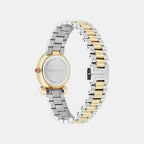 Women Quartz Green Dial Analog Stainless Steel Watch SFVB01425