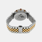 Unisex Quartz Green Dial Chronograph Stainless Steel Watch SFYB02424