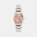 Ferragamo Round Rose Gold Analog watch