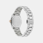 Women Quartz Silver White Dial Analog Stainless Steel Watch SFZB00224