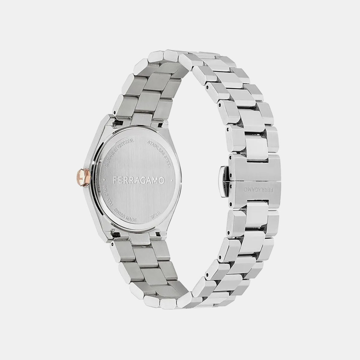 Vega Women Quartz White Dial Analog Stainless Steel Watch SFZB00224
