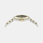 Women Quartz Green Dial Analog Stainless Steel Watch SFZB00324