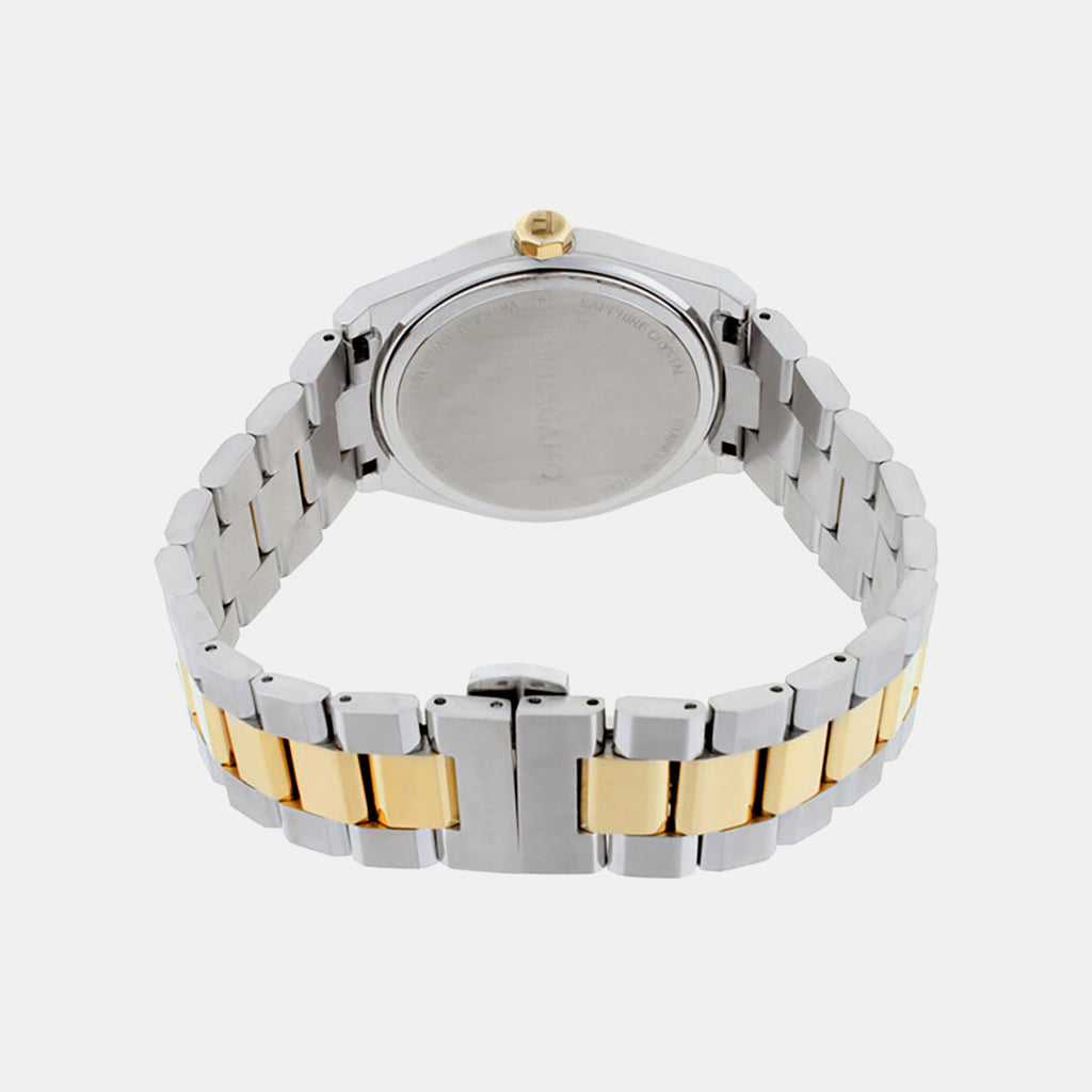 Women Quartz Green Dial Analog Stainless Steel Watch SFZB00324