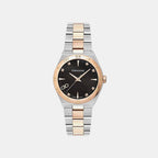 Women Quartz Brown Dial Analog Stainless Steel Watch SFZB00524